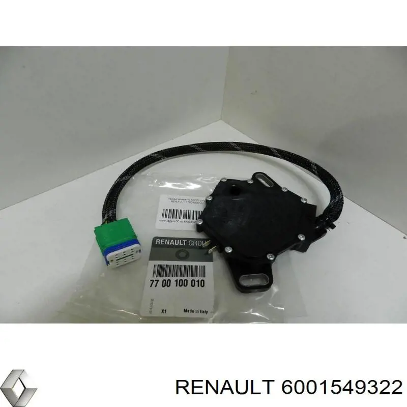 6001549322 Renault (RVI) Consola de fixação das luzes de nevoeiro esquerdas