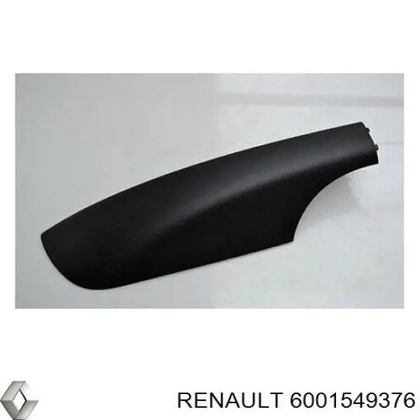Tampão dianteiro esquerdo de carril de porta-bagagem do teto Renault (RVI) 6001549376 preço, a partir de 27,68 USD