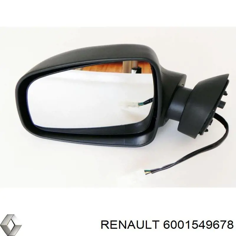 Compre 6001549678 Renault (RVI) Espelho de retrovisão esquerdo