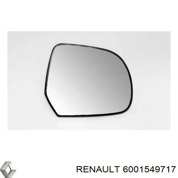 Compre 6001549717 Renault (RVI) Elemento espelhado do espelho de retrovisão direito