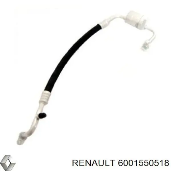 Compre 6001550518 Renault (RVI) Mangueira de aparelho de ar condicionado, desde o compressor até o radiador