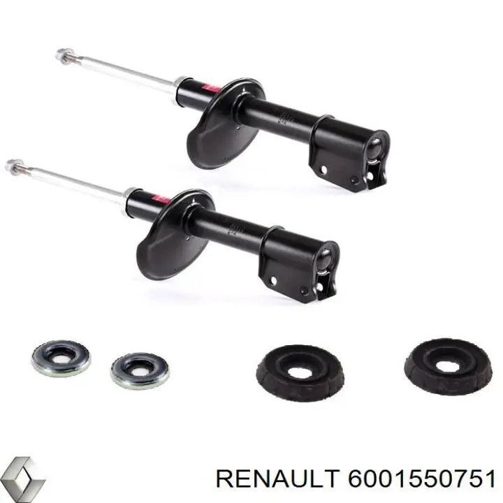 6001550751 Renault (RVI) Amortecedor dianteiro