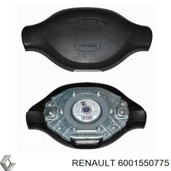 6001550775 Renault (RVI) Cinto de segurança (AIRBAG) de condutor