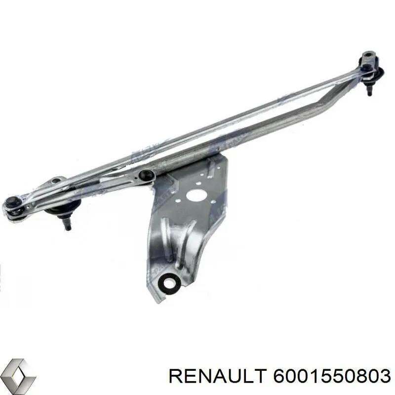 6001550803 Renault (RVI) Trapézio de limpador pára-brisas