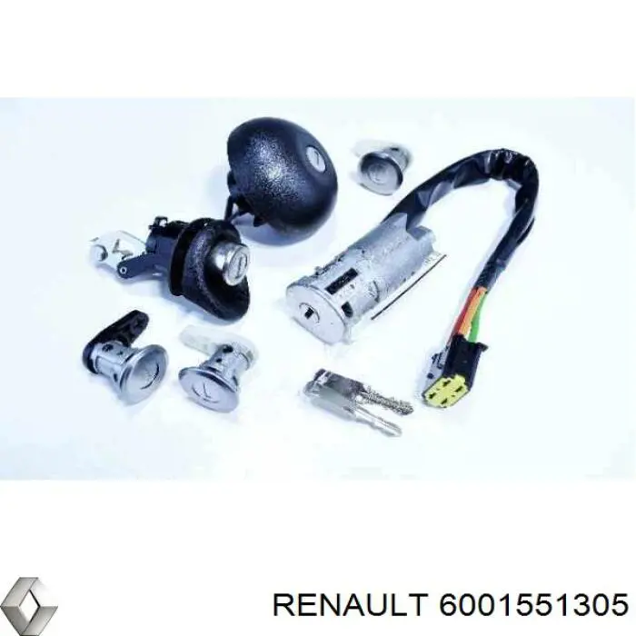 6001551305 Renault (RVI) Chave de fecho de ignição
