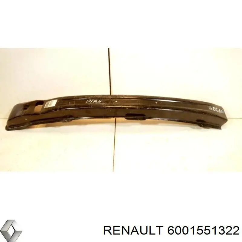 6001551322 Renault (RVI) Reforçador do pára-choque dianteiro