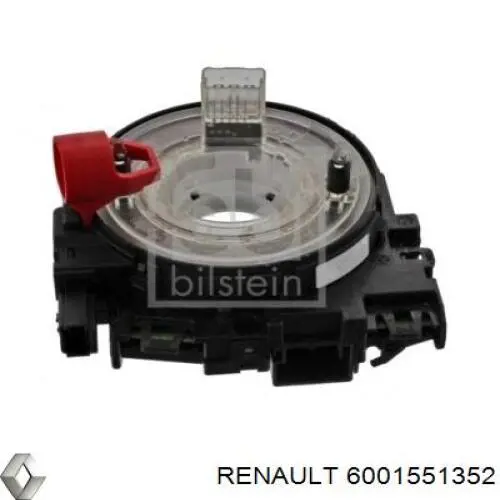6001551352 Renault (RVI) Anel AIRBAG de contato, cabo plano do volante