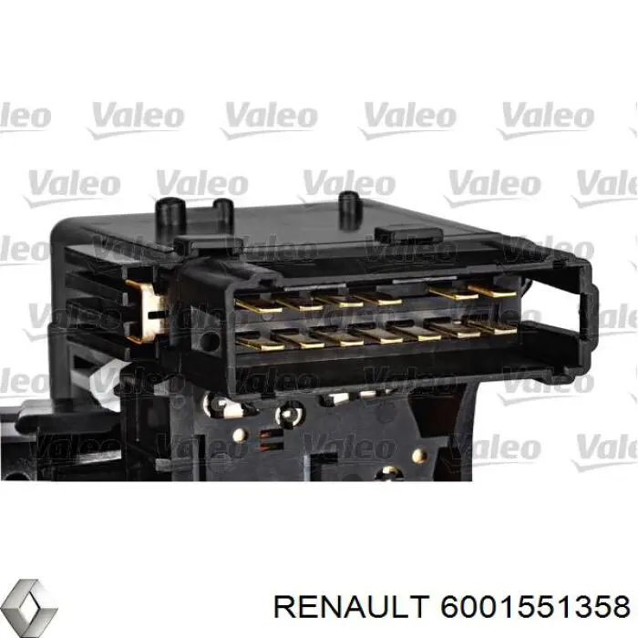 6001551358 Renault (RVI) Comutador direito instalado na coluna da direção