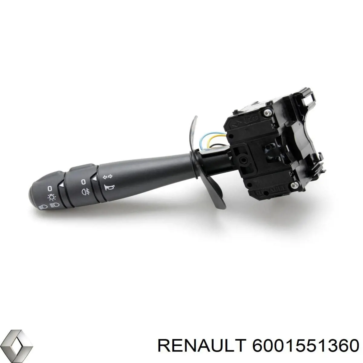 Compre 6001551360 Renault (RVI) Comutador esquerdo instalado na coluna da direção