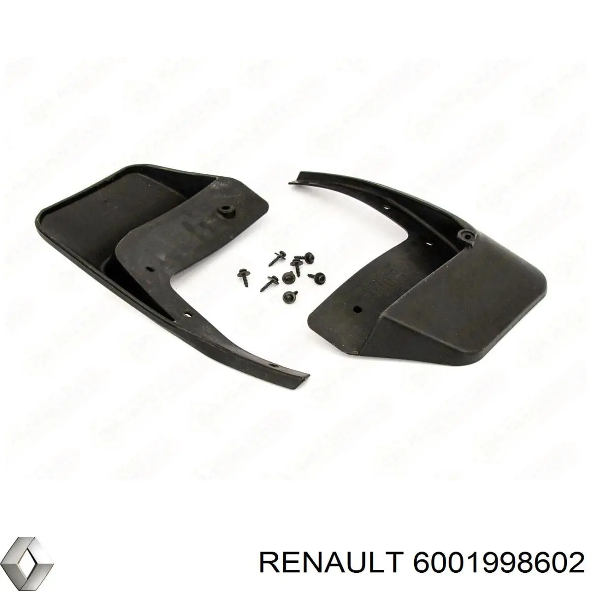 6001998602 Renault (RVI) Protetores de lama traseiros, kit