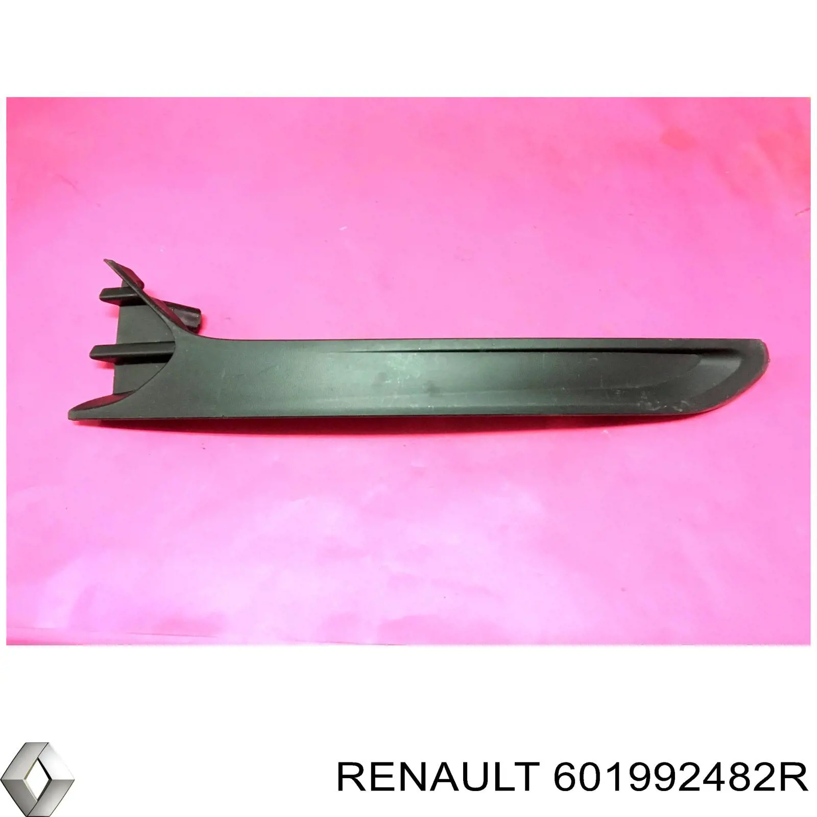 Placa sobreposta do pára-choque dianteiro Renault (RVI) 601992482R preço, a partir de 29,86 USD