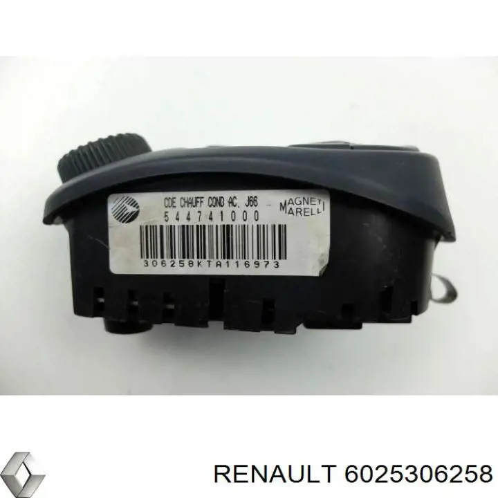 Unidade de controlo dos modos de aquecimento/condicionamento Renault (RVI) 6025306258 preço, a partir de 218,97 USD