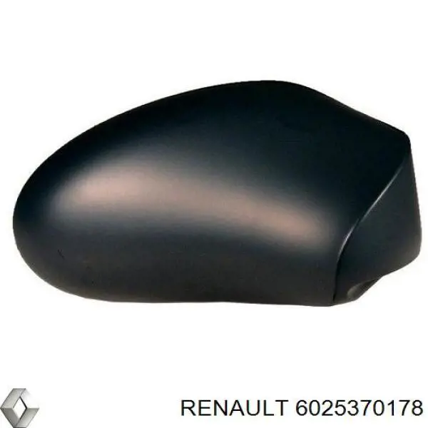 Placa sobreposta (tampa) do espelho de retrovisão direito Renault (RVI) 6025370178 preço, a partir de 19,86 USD