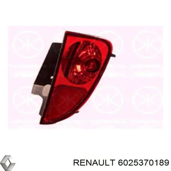 6025370189 Renault (RVI) Lanterna de nevoeiro traseira esquerda