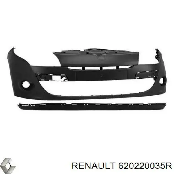 620220035R Renault (RVI) Pára-choque dianteiro