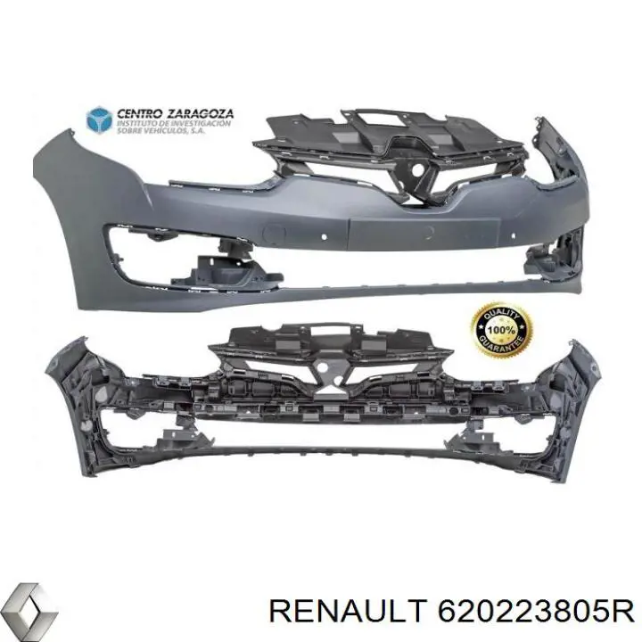 620223805R Renault (RVI) Pára-choque dianteiro