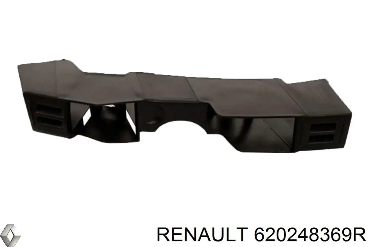 620248369R Renault (RVI) Proteção direita do pára-choque dianteiro