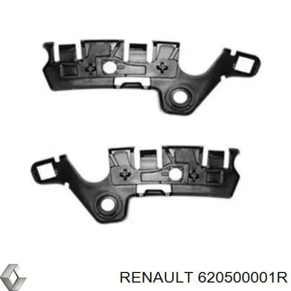 620500001R Renault (RVI) Kit de suportes/ fixações do para-choque dianteiro