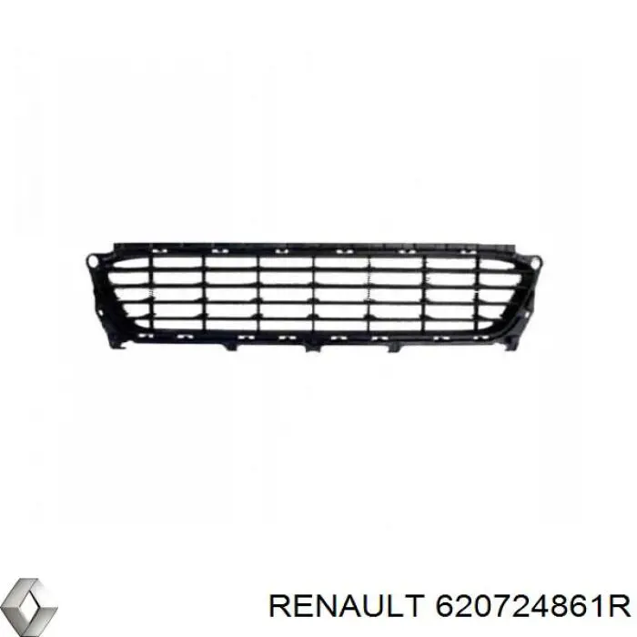 620724861R Renault (RVI) Placa sobreposta do pára-choque dianteiro