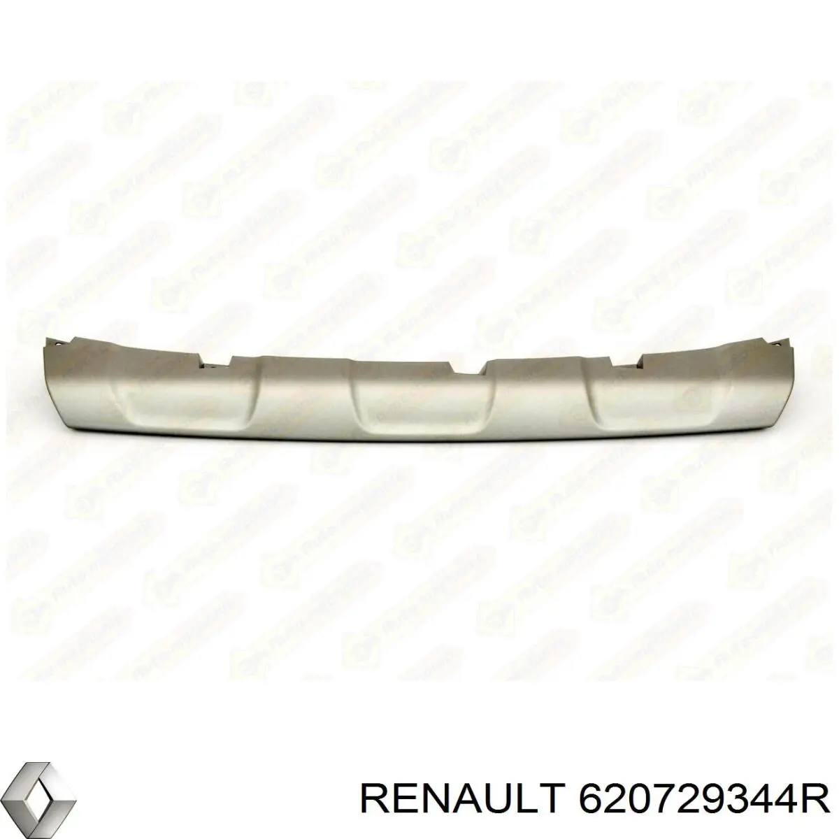 Placa sobreposta central do pára-choque dianteiro Renault (RVI) 620729344R preço, a partir de 65,86 USD