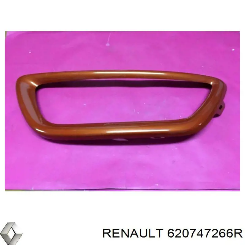 Borda (orla) das luzes de nevoeiro direita Renault (RVI) 620747266R preço, a partir de 52,39 USD