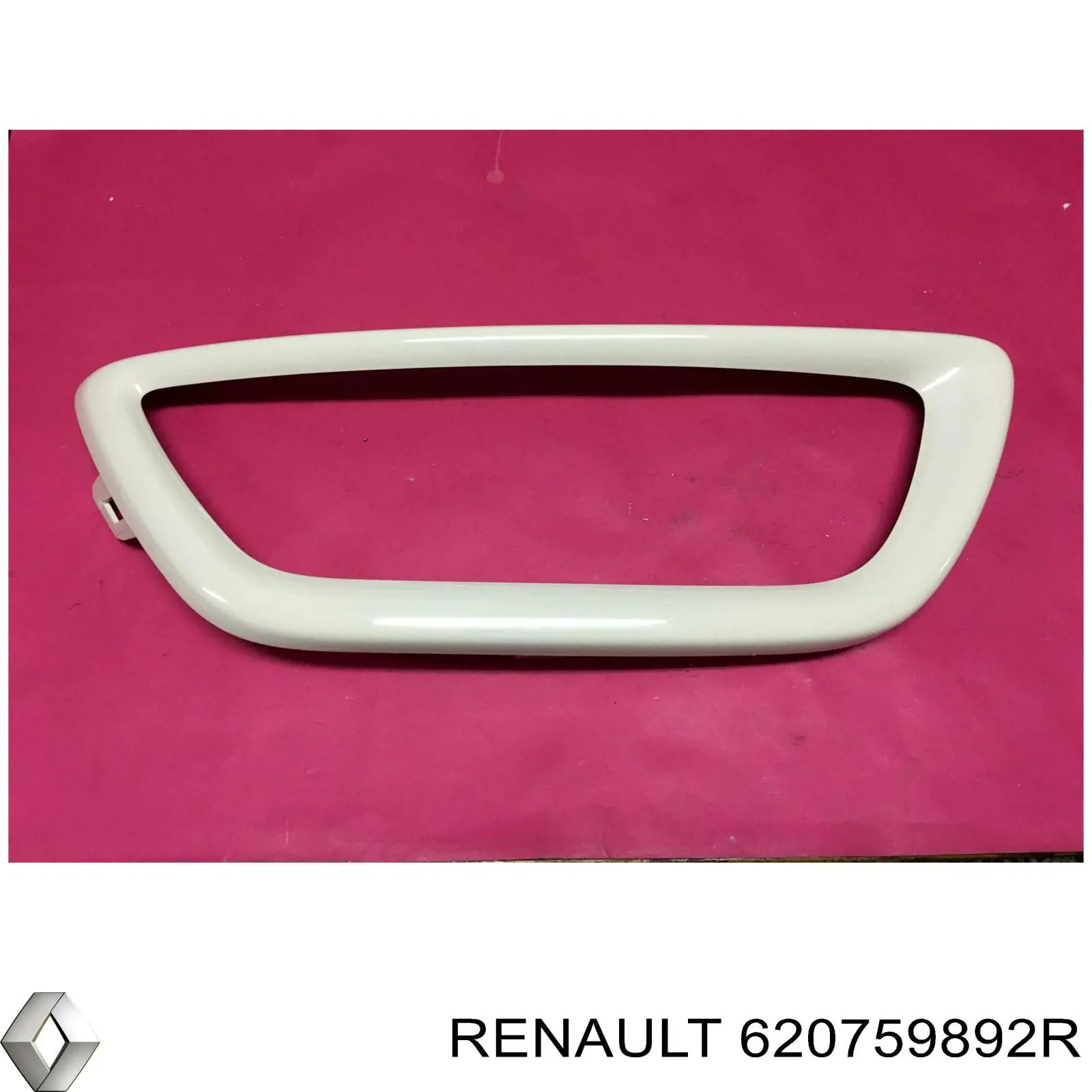 Borda (orla) das luzes de nevoeiro esquerda Renault (RVI) 620759892R preço, a partir de 37,31 USD
