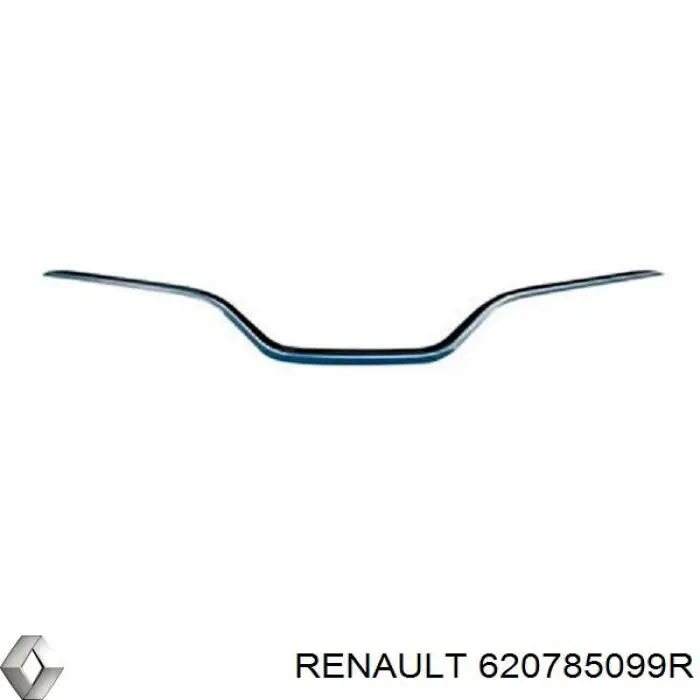 620785099R Renault (RVI) Moldura de grelha do radiador inferior