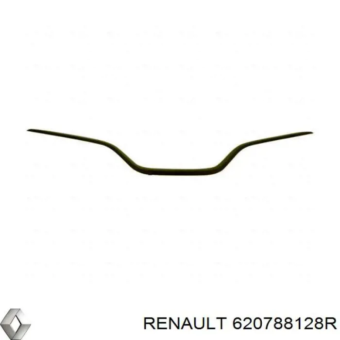 620788128R Renault (RVI) Moldura de grelha do radiador inferior