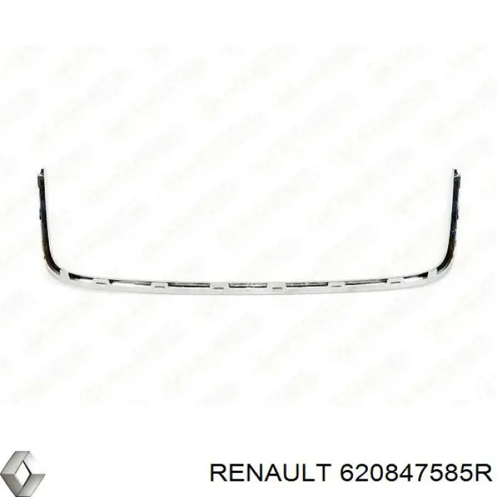 Moldura inferior de grelha do pára-choque dianteiro Renault (RVI) 620847585R preço, a partir de 194,50 USD