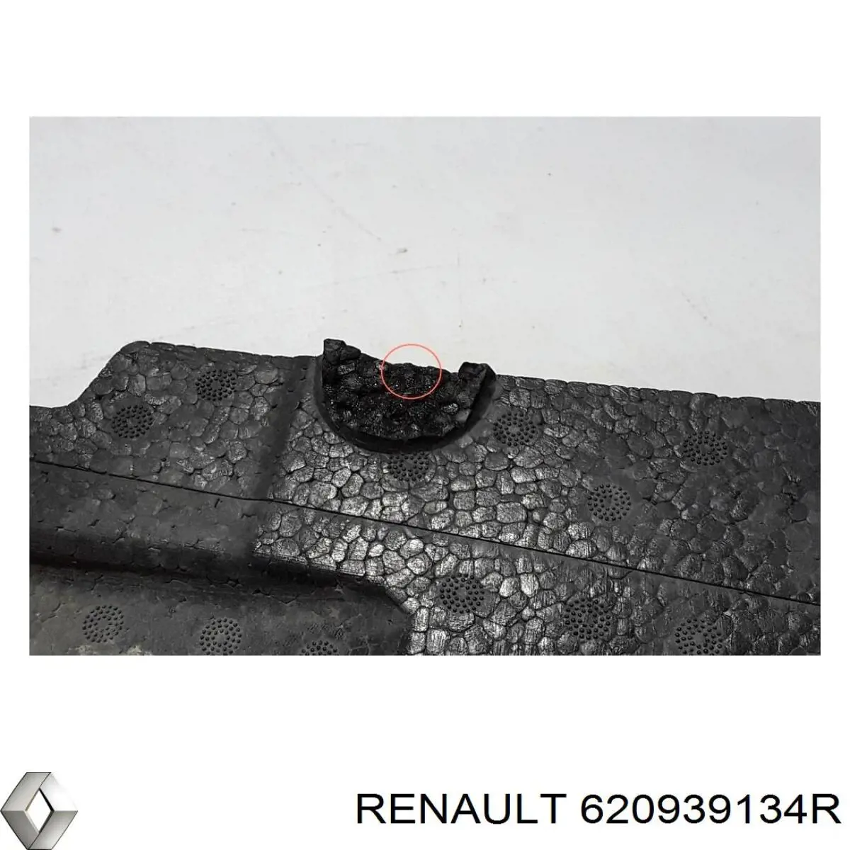 Compre 620939134R Renault (RVI) Absorvedor (enchido) do pára-choque dianteiro
