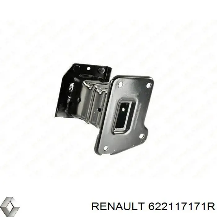 622117171R Renault (RVI) Consola do pára-choque dianteiro esquerdo
