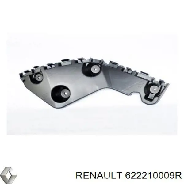 622210009R Renault (RVI) Consola esquerda do pára-choque traseiro