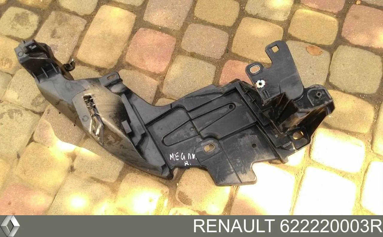 622220003R Renault (RVI) Consola do pára-choque dianteiro direito