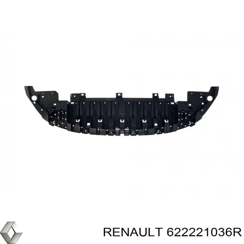 622221036R Renault (RVI) Consola do pára-choque dianteiro direito