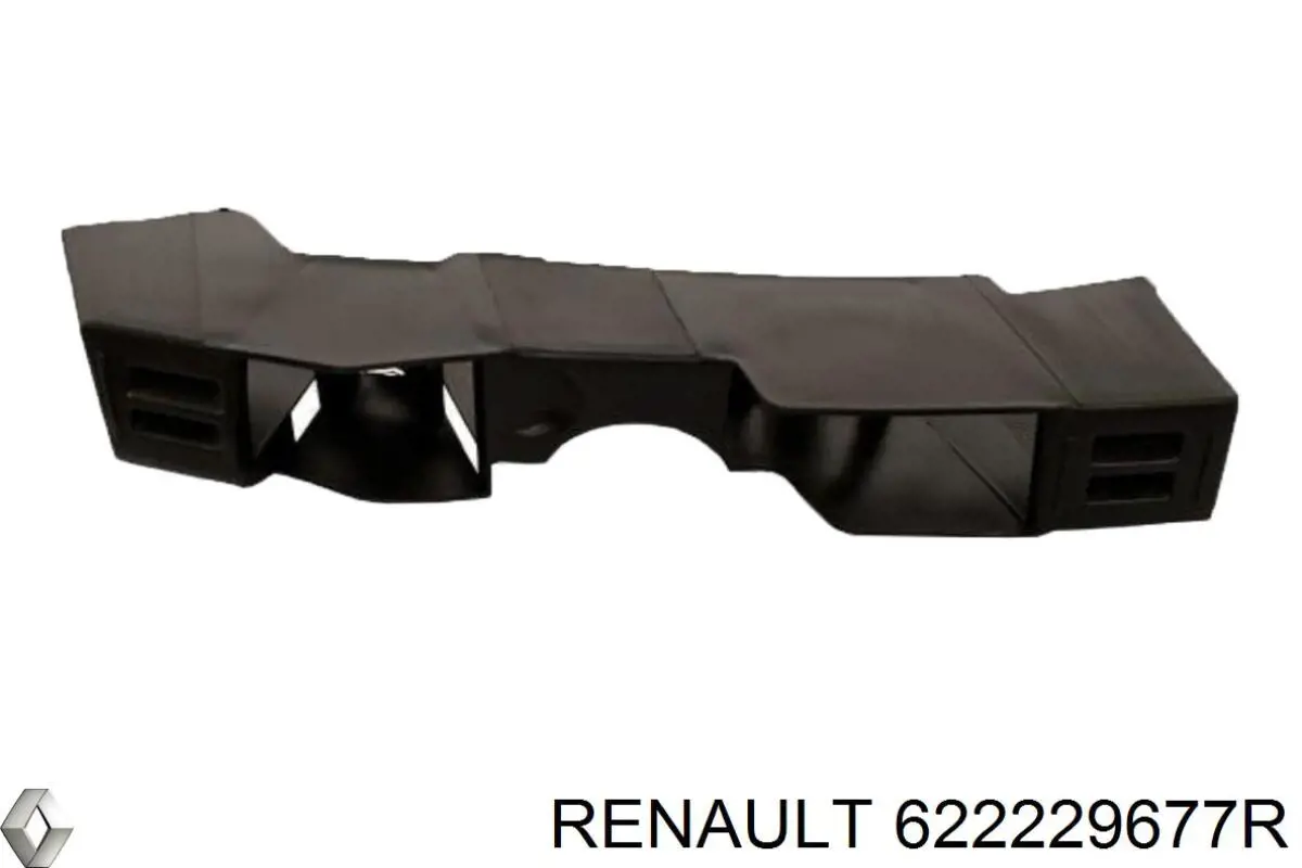 Compre 622229677R Renault (RVI) Consola externa direita do pára-choque dianteiro