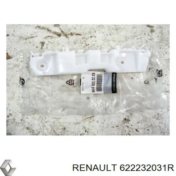 622232031R Renault (RVI) Consola do pára-choque dianteiro esquerdo