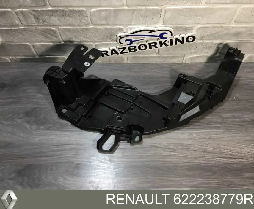 Consola (adaptador) de fixação da luz dianteira esquerda Renault (RVI) 622238779R preço, a partir de 99,94 USD