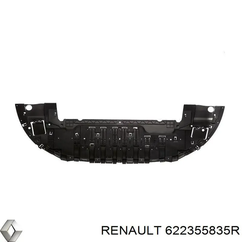 622355835R Renault (RVI) Defletor do pára-choque dianteiro