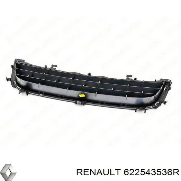 Grelha central do pára-choque dianteiro Renault (RVI) 622543536R preço, a partir de 271,19 USD