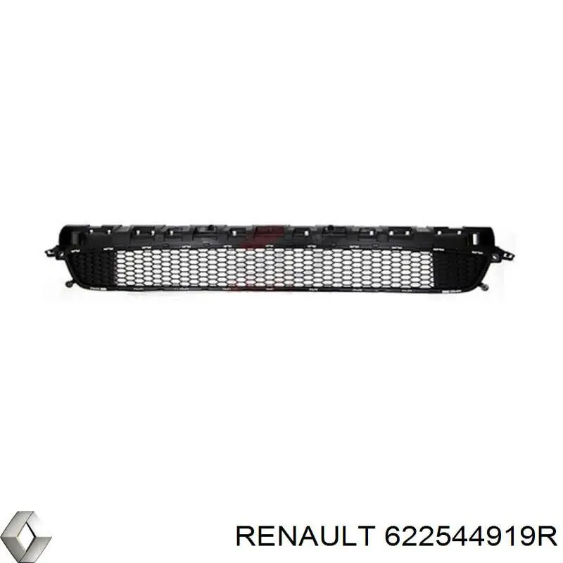 Grelha central do pára-choque dianteiro Renault (RVI) 622544919R preço, a partir de 101,75 USD