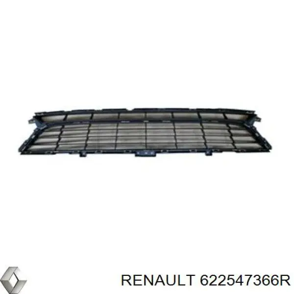 622547366R Renault (RVI) Grelha do pára-choque dianteiro
