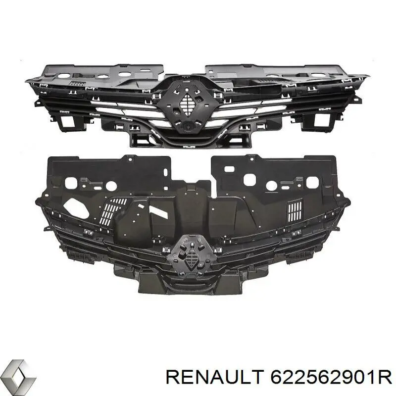 622562901R Renault (RVI) Grelha do radiador