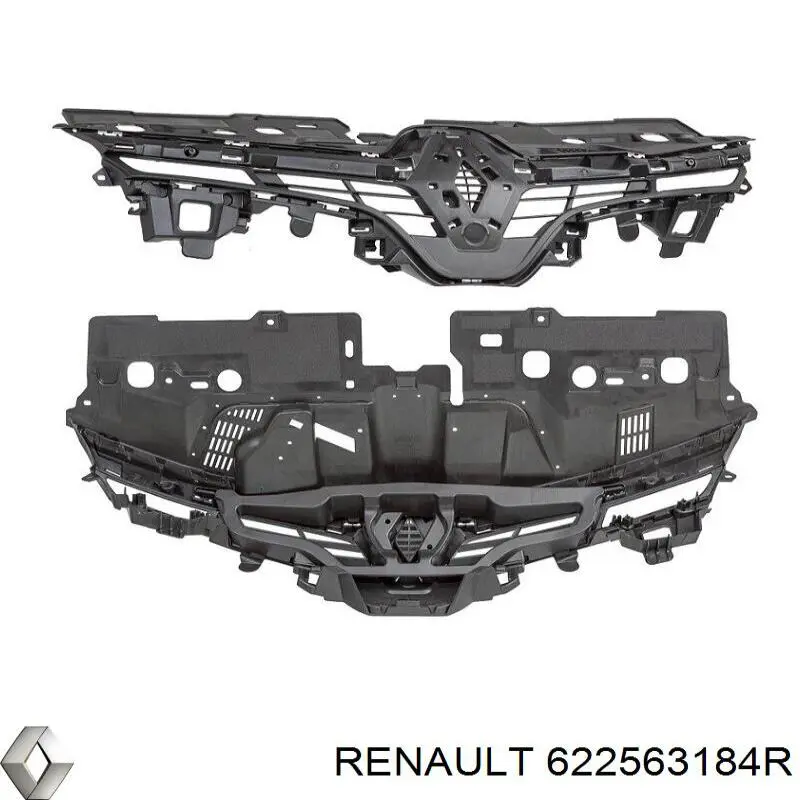 622563184R Renault (RVI) Grelha do radiador