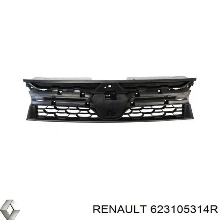 Grelha do radiador Renault (RVI) 623105314R preço, a partir de 44,93 USD