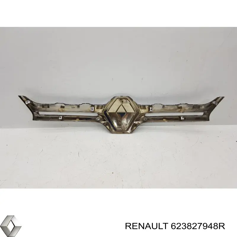 Compre 623827948R Renault (RVI) Placa sobreposta (carcaça) de grelha do radiador