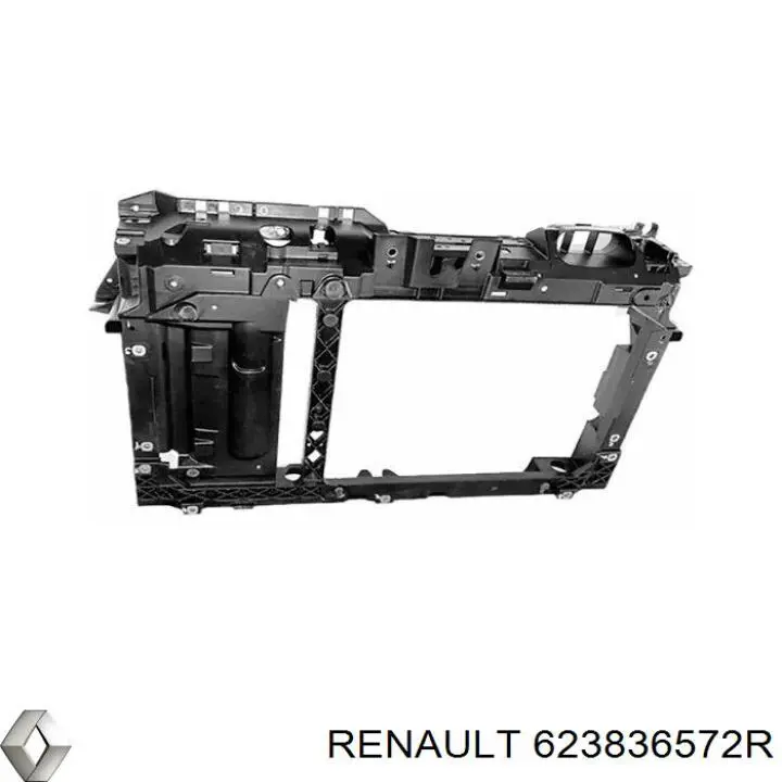 Compre 623836572R Renault (RVI) Moldura superior de grelha do radiador