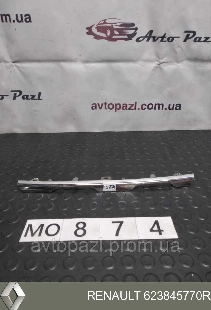 623845770R Renault (RVI) Moldura superior de grelha do radiador