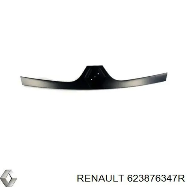 623876347R Renault (RVI) Moldura de grelha do radiador esquerdo