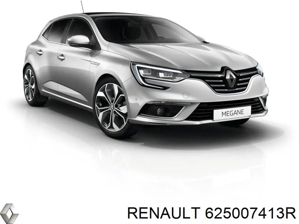 625007413R Renault (RVI) Suporte do radiador montado (painel de montagem de fixação das luzes)