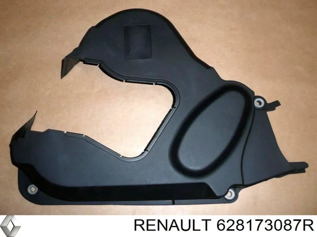 Compre 628173087R Renault (RVI) Consola do pára-choque dianteiro